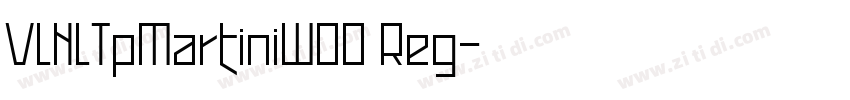 VLNLTpMartiniW00 Reg字体转换